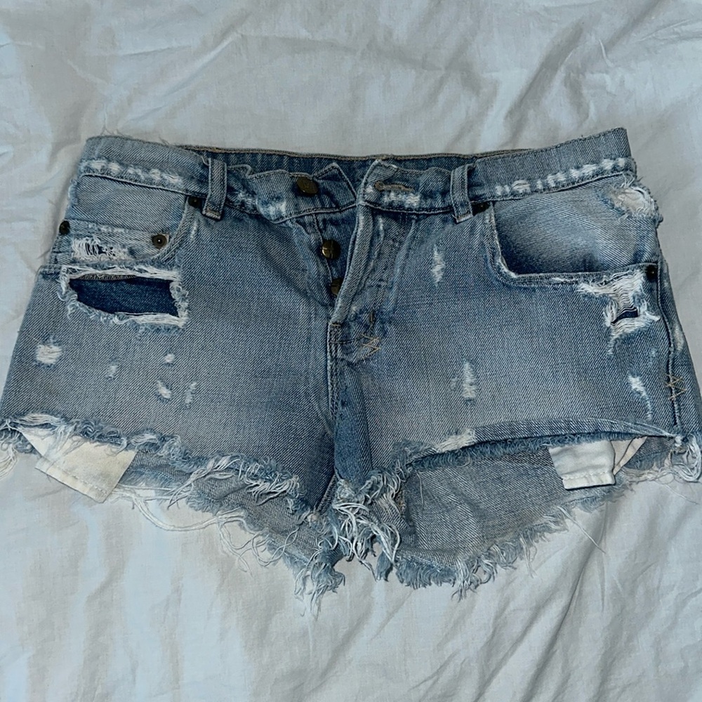 KSubi denim shorts